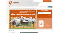 Desktop Screenshot of construyetuasador.com